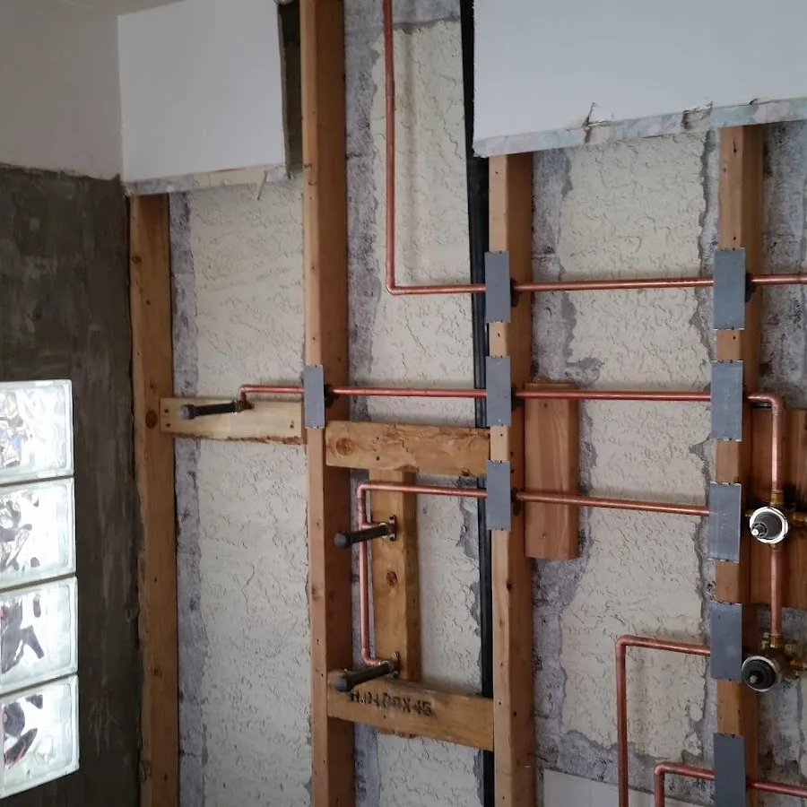 Copper pipe installation for Repiping in Innsbrook